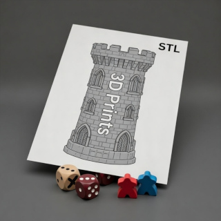 STL Files for 3D Printing Custom Board Game Components - Designed by KaiyootDesigns
