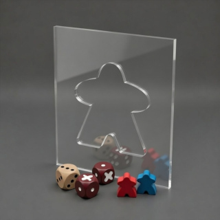 Custom Laser Cut Acrylic Board Game Components - Organizers, Tokens & Inserts