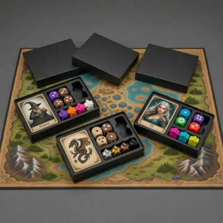 Custom 3D Printed Board Game Inserts - Designed by KaiyootDesigns