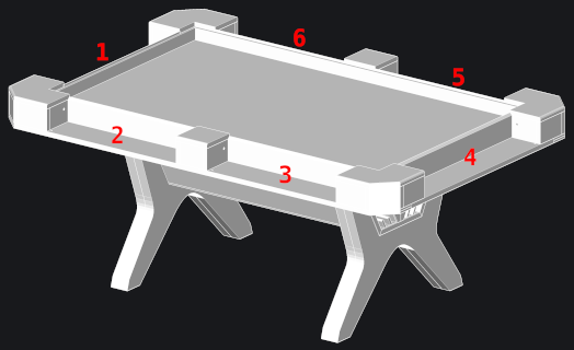 6 Player Station Locations
